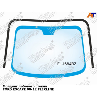 Молдинг лобового стекла FORD ESCAPE 08-12 FLEXLINE