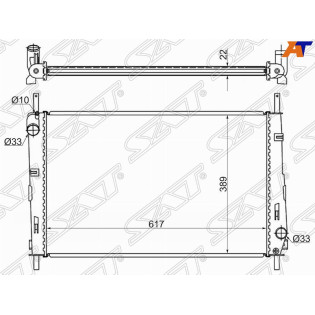 Радиатор FORD MONDEO 1.8/2.0 01-07 SAT