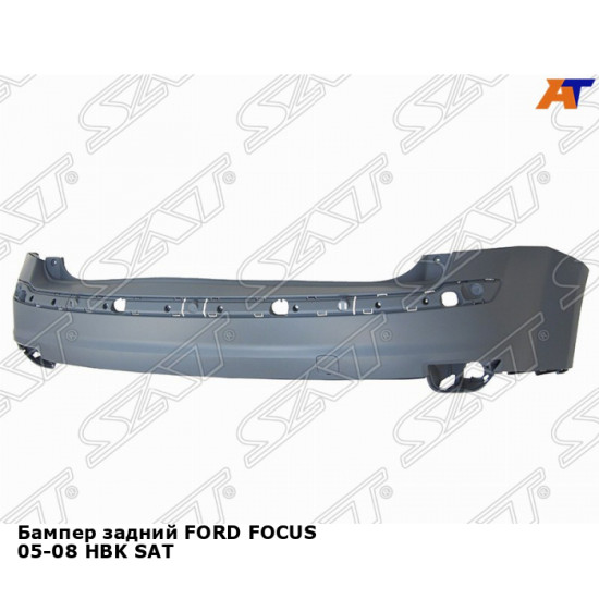 Бампер задний FORD FOCUS 05-08 хэтчбек SAT