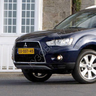 Бампер передний в цвет кузова Mitsubishi Outlander 2 XL (2009-2013) рестайлинг