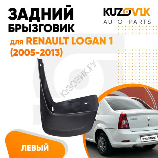Брызговик задний левый Renault Logan 1 (2005-2013) KUZOVIK